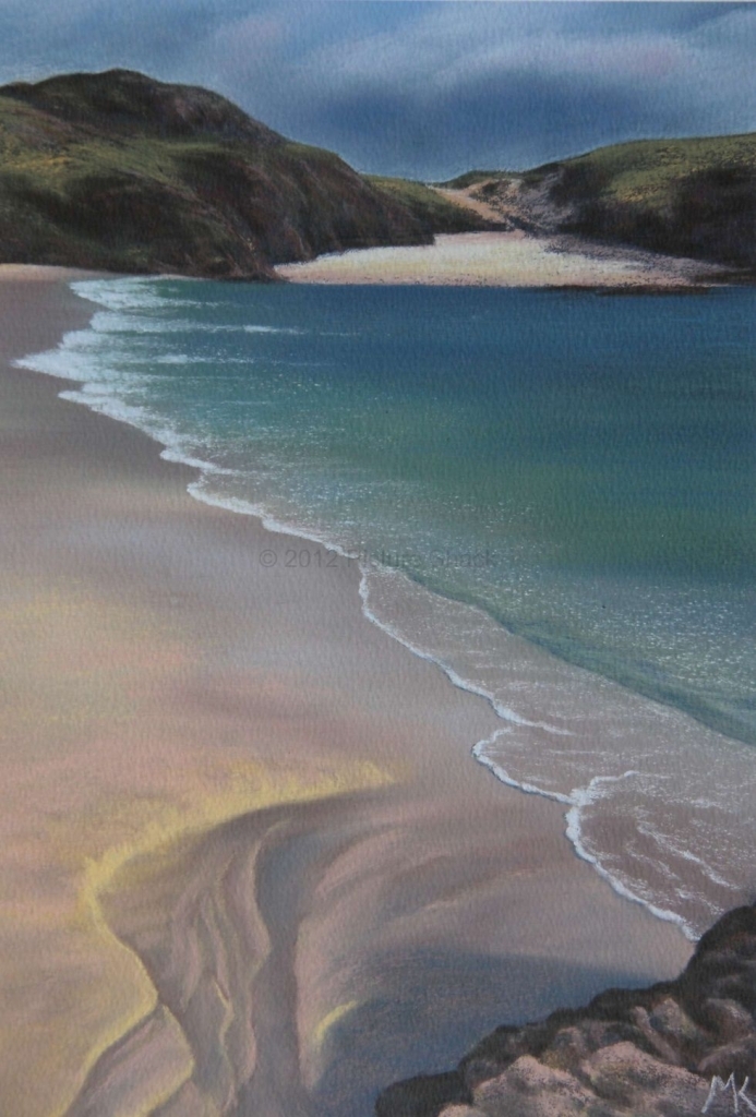 Clachtoll Beach - Scotland Landscape Painting