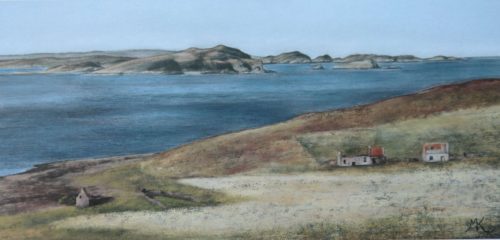 Ruins at Achlochan - Scotland Landscape Painting