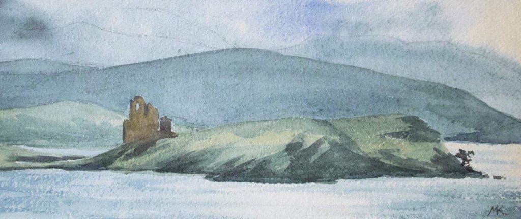 Ardvreck Castle print
